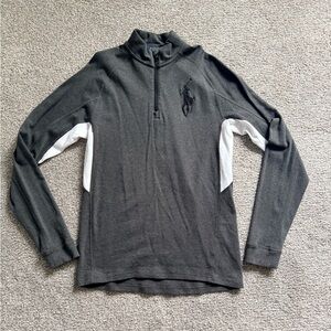 Polo Ralph Lauren Charcoal and white womens Sweater